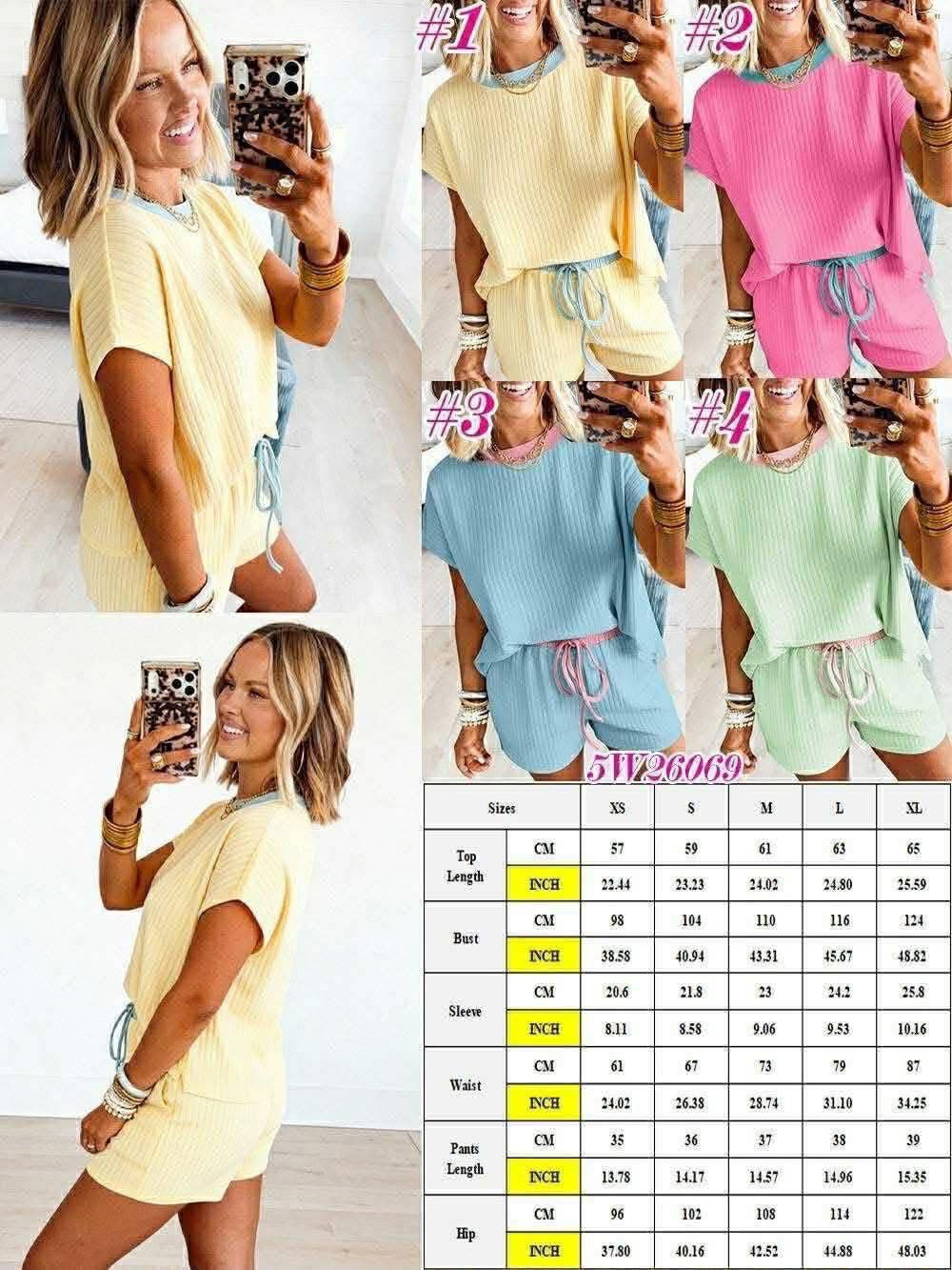 Ribbed Bright Sets