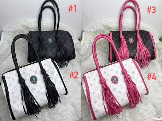 LV Turquoise Badge Bag