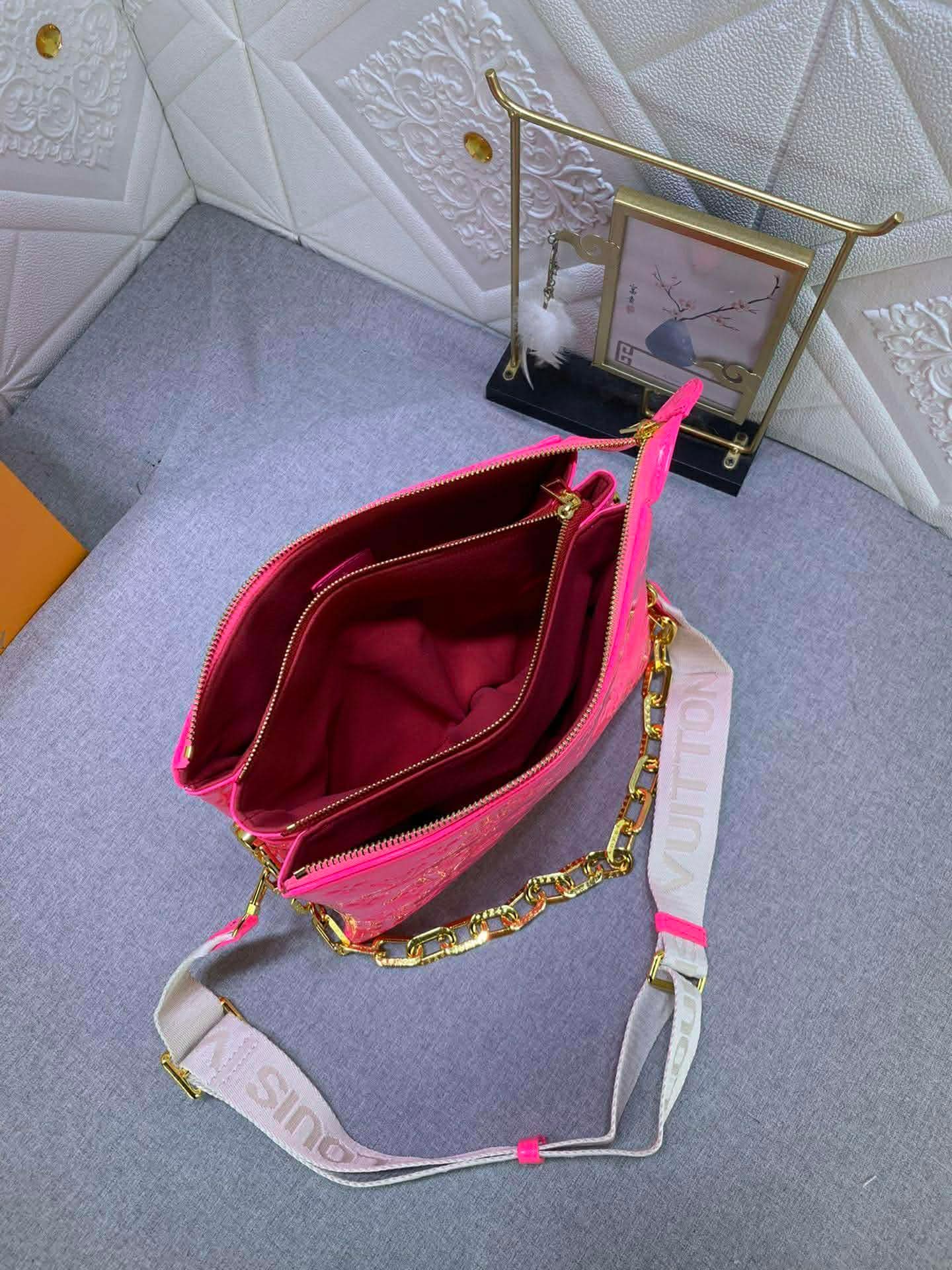 Hot Pink L.V. Bag